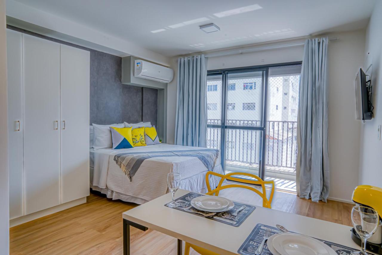 360 Suites Aurora Republica - Apartamentos Mobiliados サンパウロ エクステリア 写真
