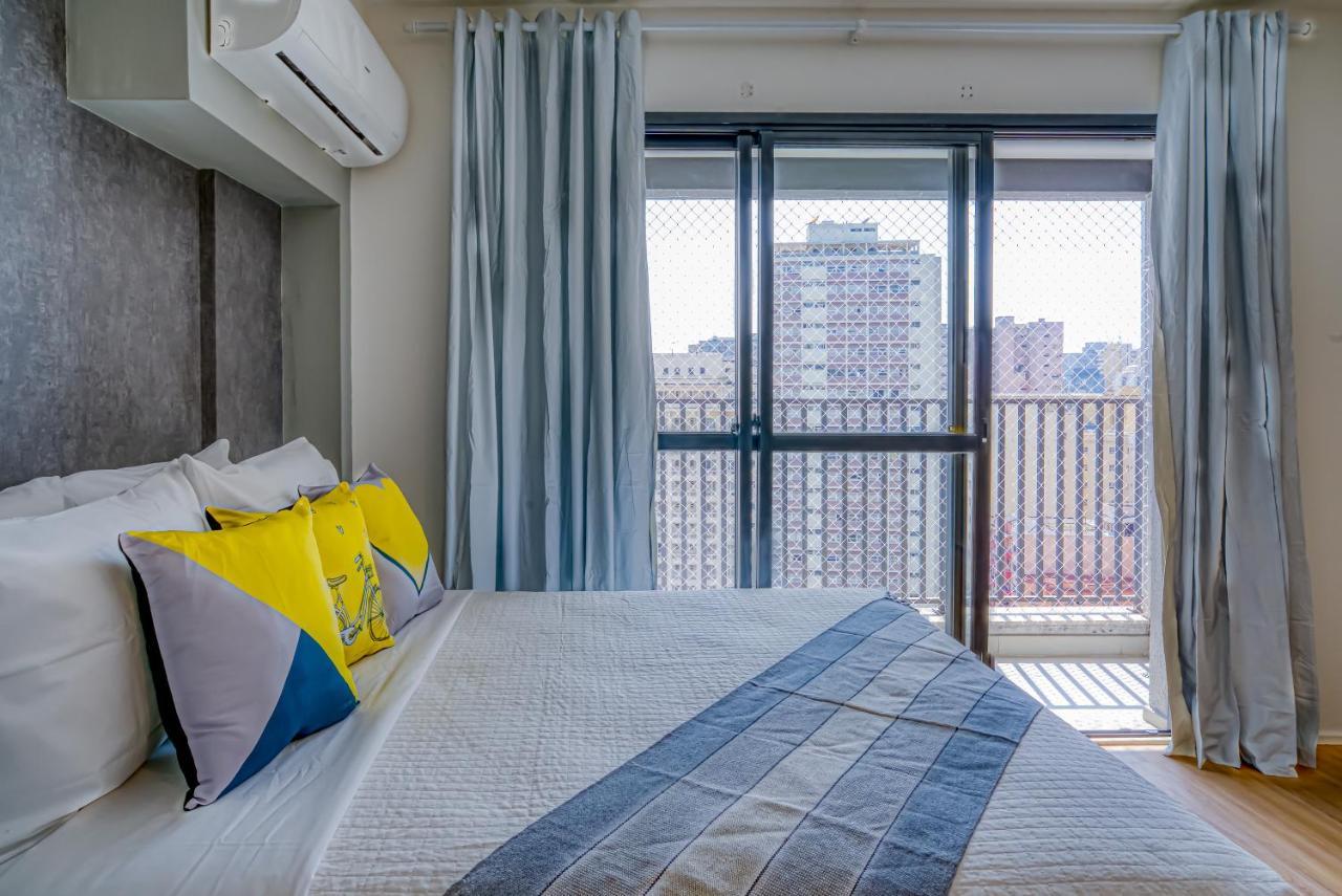 360 Suites Aurora Republica - Apartamentos Mobiliados サンパウロ エクステリア 写真