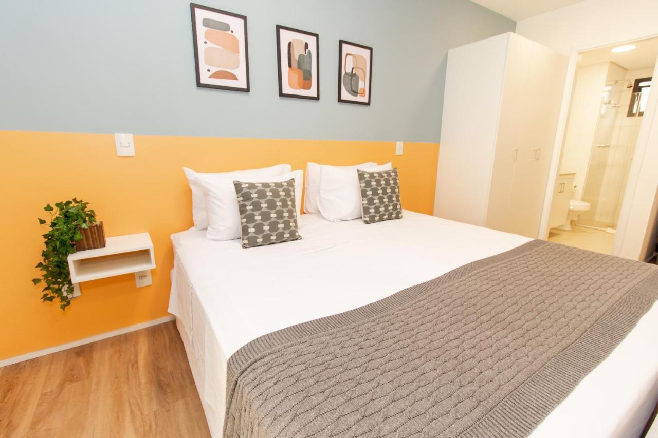 360 Suites Aurora Republica - Apartamentos Mobiliados サンパウロ エクステリア 写真