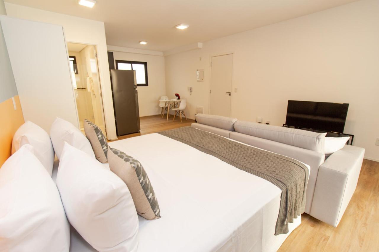 360 Suites Aurora Republica - Apartamentos Mobiliados サンパウロ エクステリア 写真