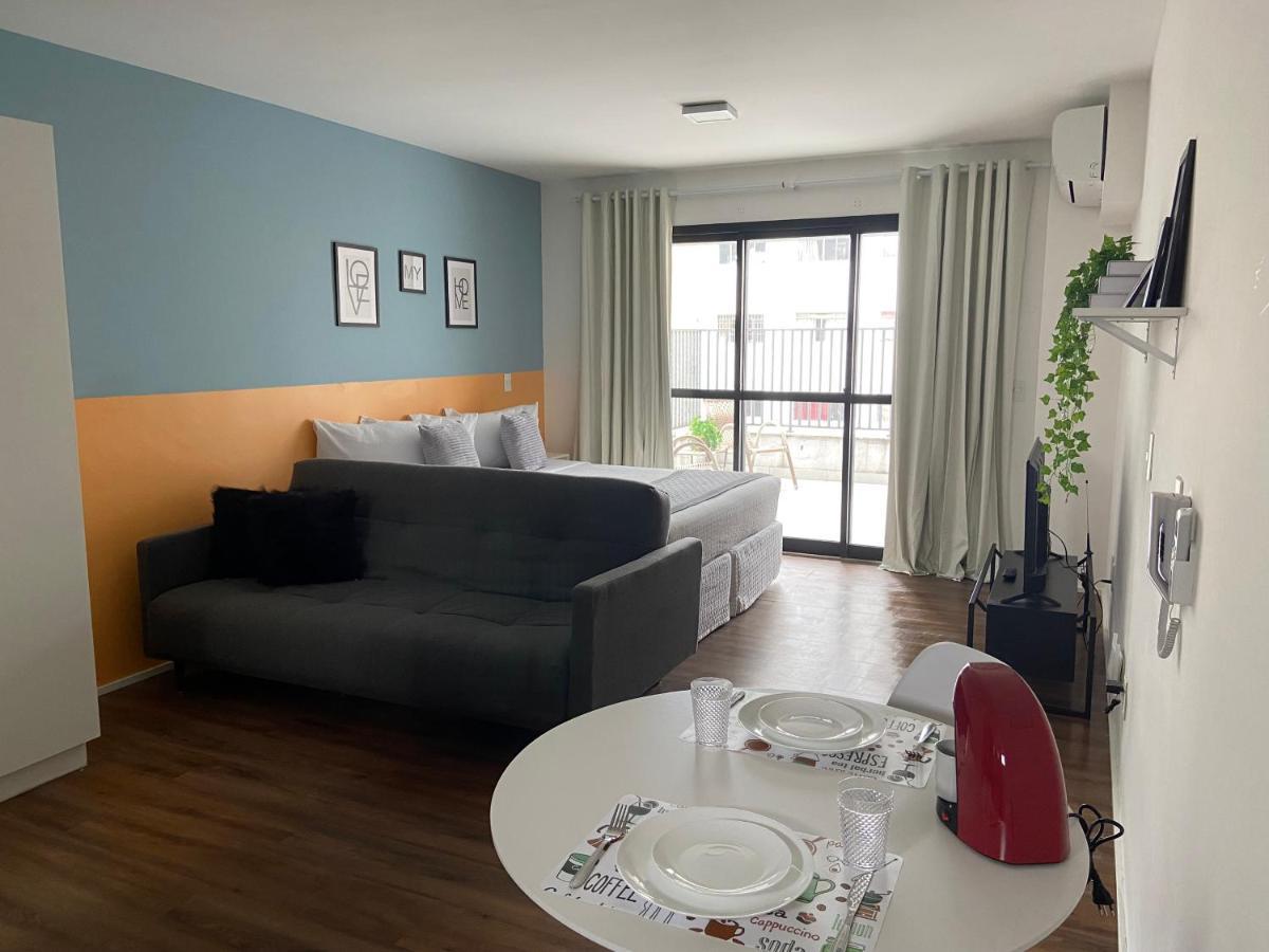 360 Suites Aurora Republica - Apartamentos Mobiliados サンパウロ エクステリア 写真