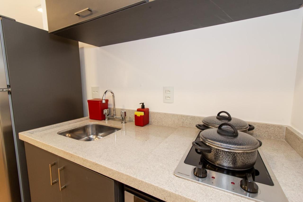 360 Suites Aurora Republica - Apartamentos Mobiliados サンパウロ エクステリア 写真