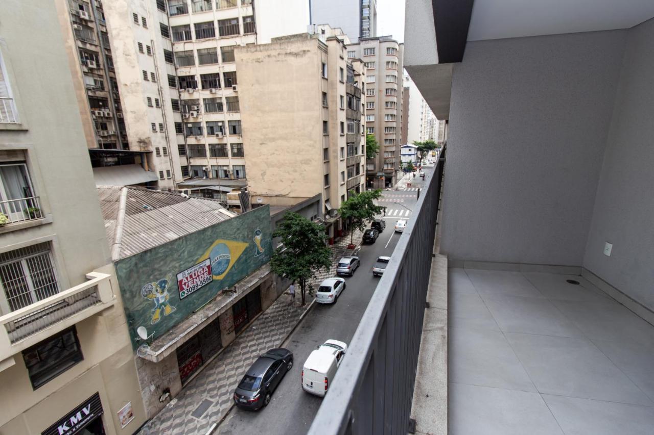 360 Suites Aurora Republica - Apartamentos Mobiliados サンパウロ エクステリア 写真