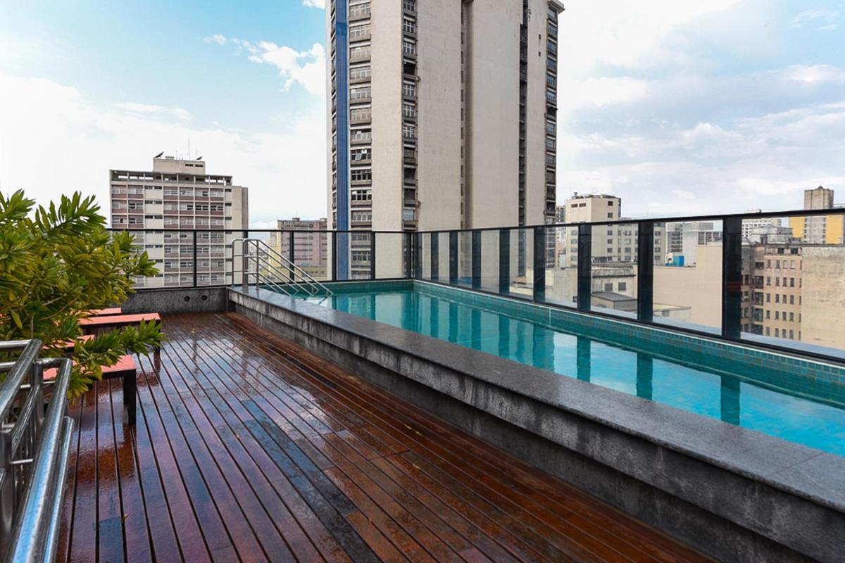 360 Suites Aurora Republica - Apartamentos Mobiliados サンパウロ エクステリア 写真